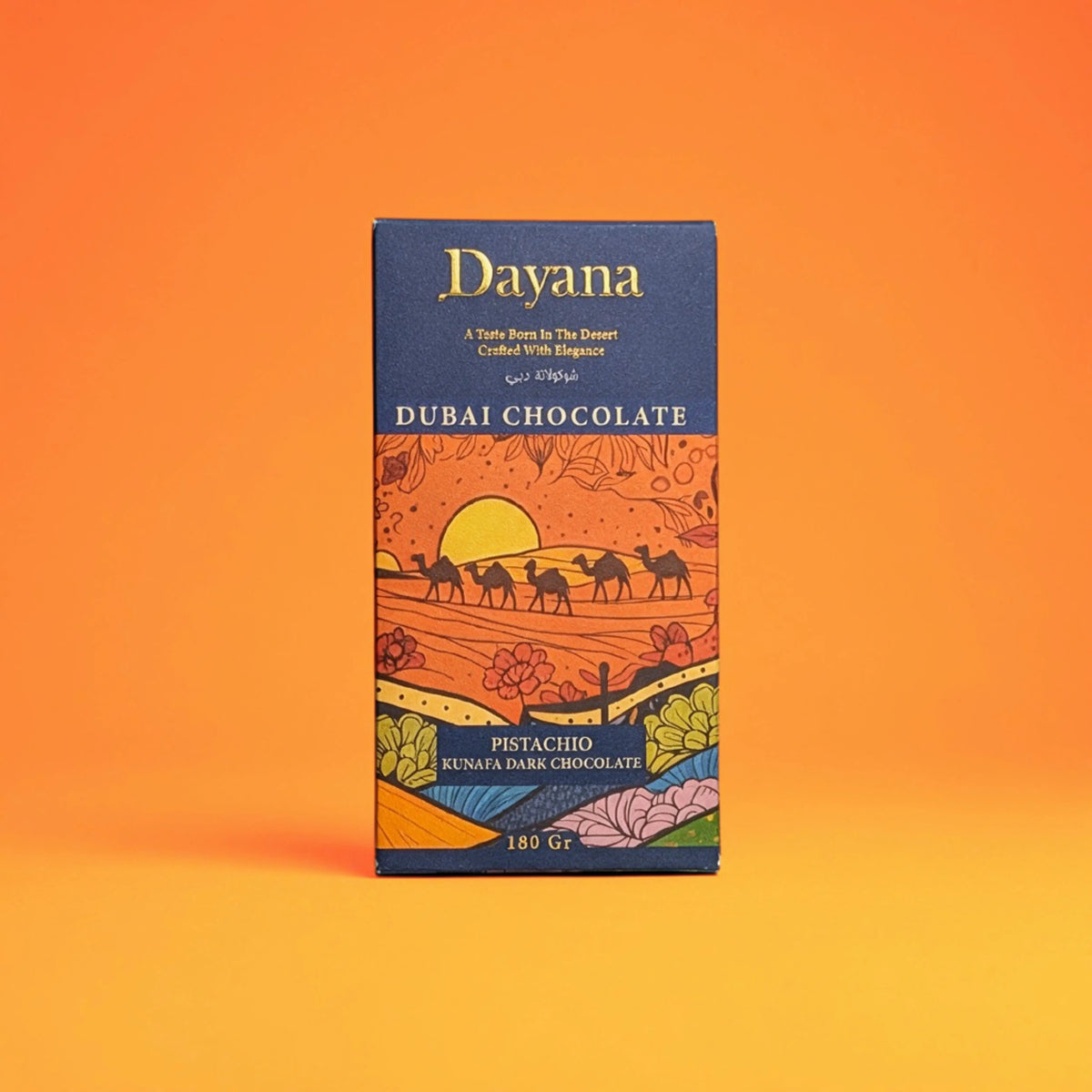 Dayana Dubai Chocolate - Dark Chocolate 180gr
