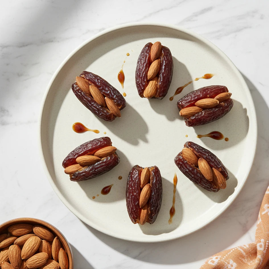Medjool Jumbo Stuffed with Almond - Yathrib