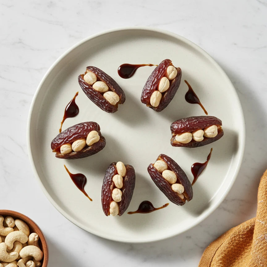Medjool Jumbo Stuffed with Cashew - Yathrib