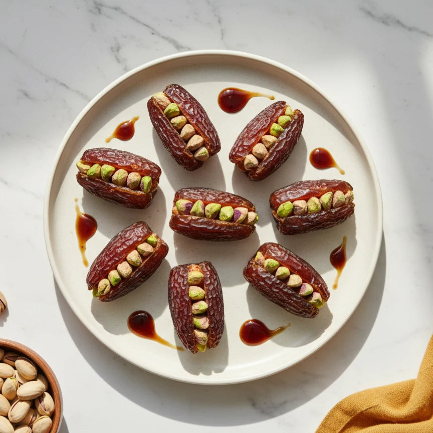 Medjool Jumbo Stuffed with Pistachio - Yathrib