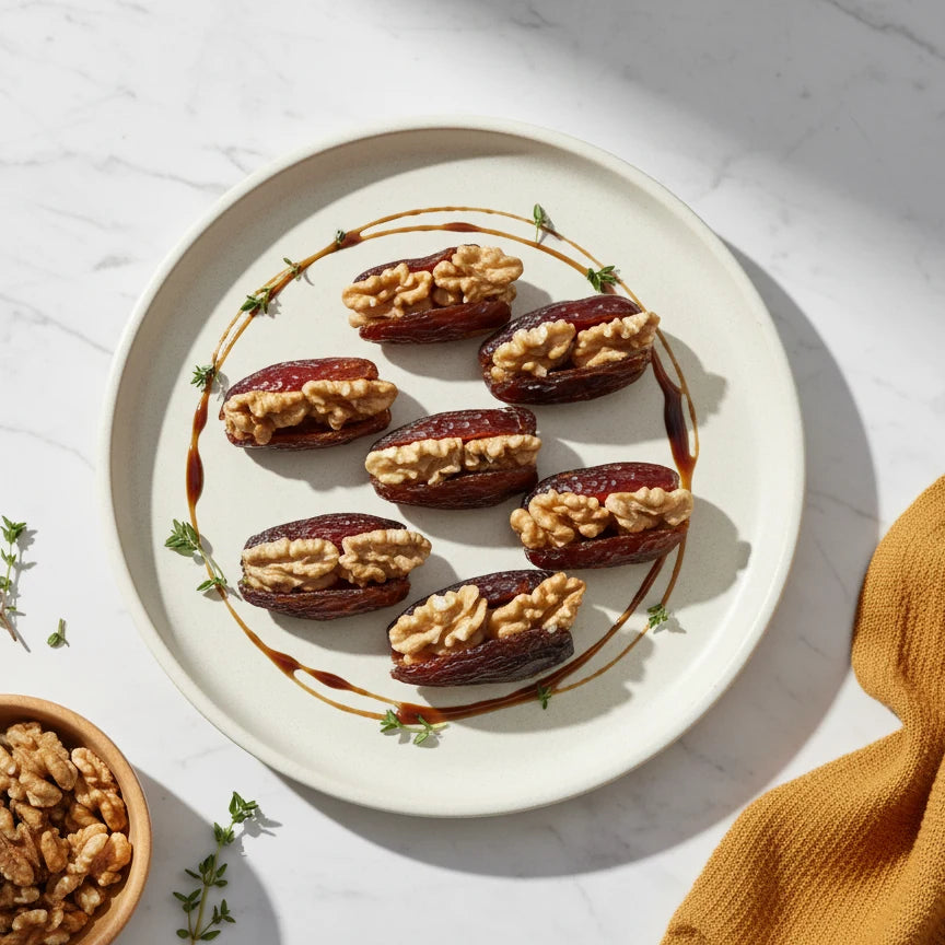 Medjool Jumbo Stuffed with Walnut - Yathrib