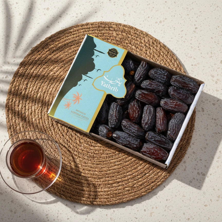 Pre Packed Medjool Dates 1000gr - Yathrib