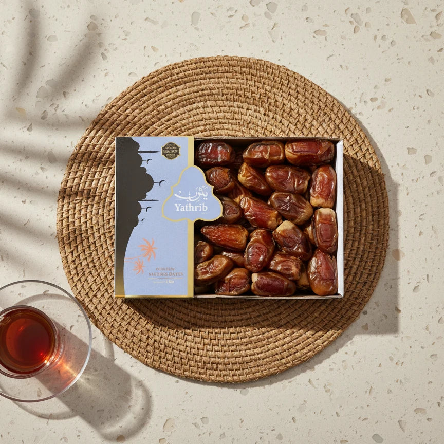 Pre Packed Sagai Dates 1000gr - Yathrib