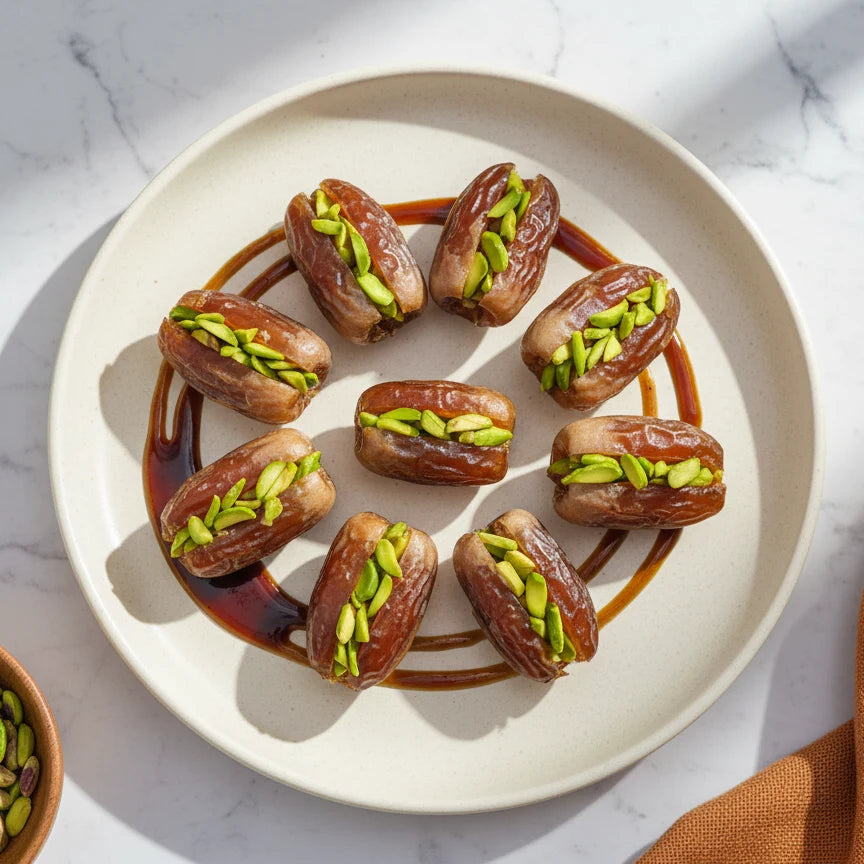 Sagai Stuffed with Sliced Pistachio - Yathrib