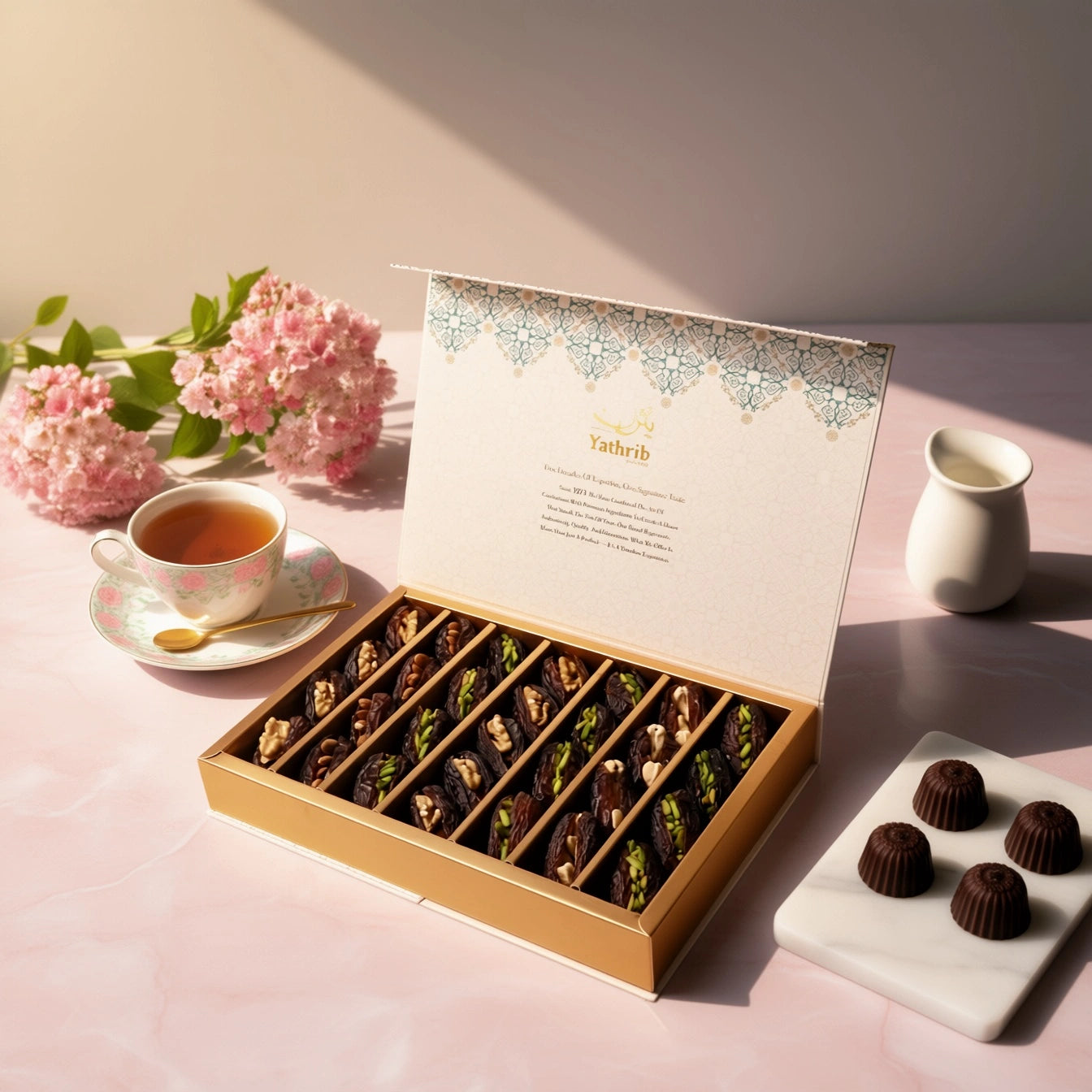 Yathrib Luxury Gift Set - Stuffed Dates - Yathrib